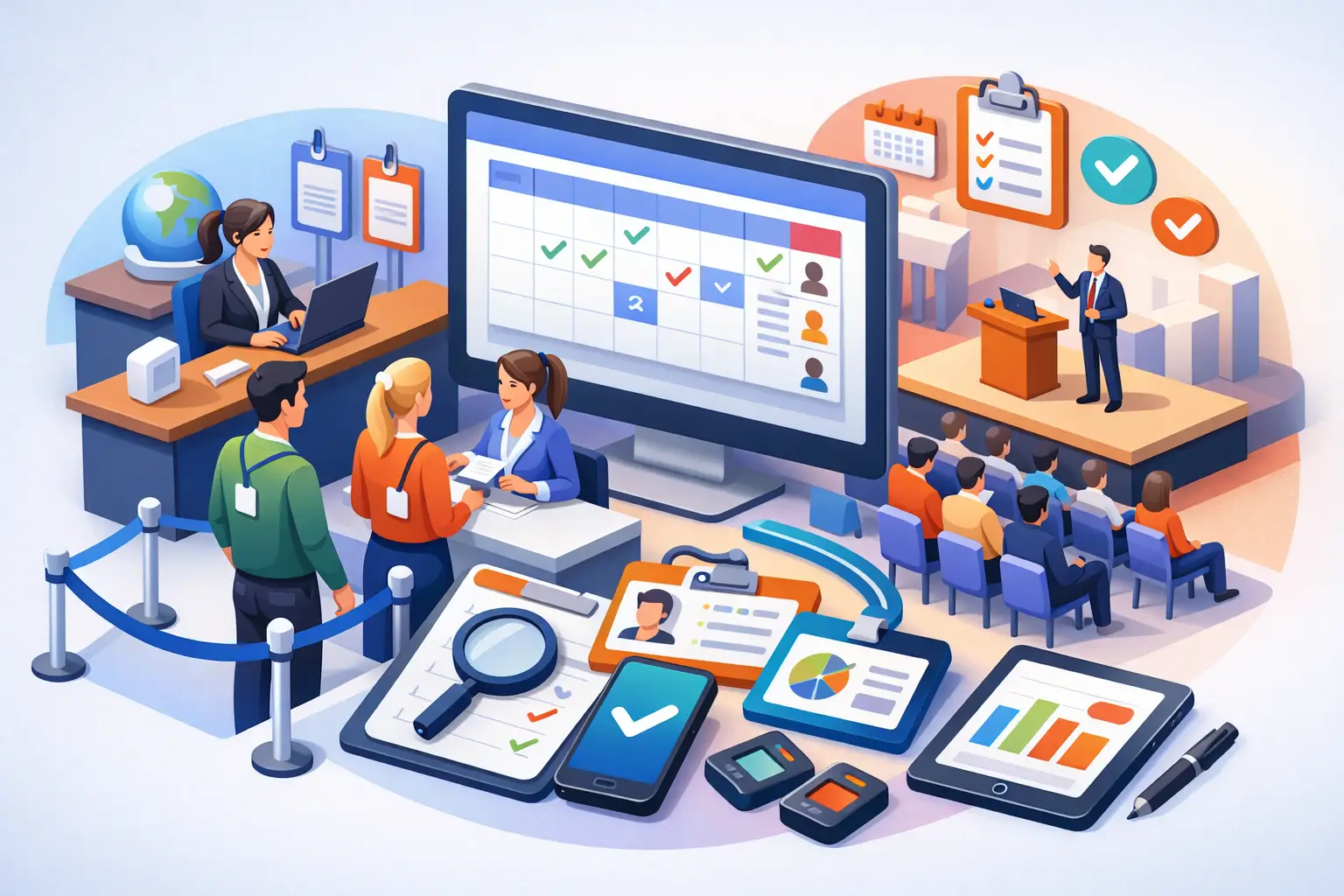 איך לבחור מערכת רישום לכנסים