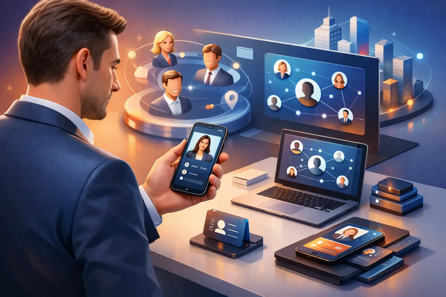 How to Create xecutive Contact Hub